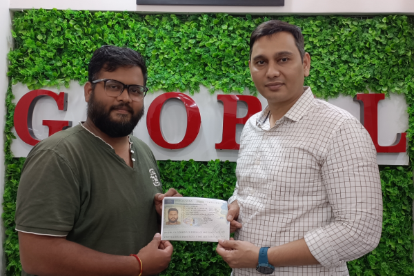 congratulations for your study visa